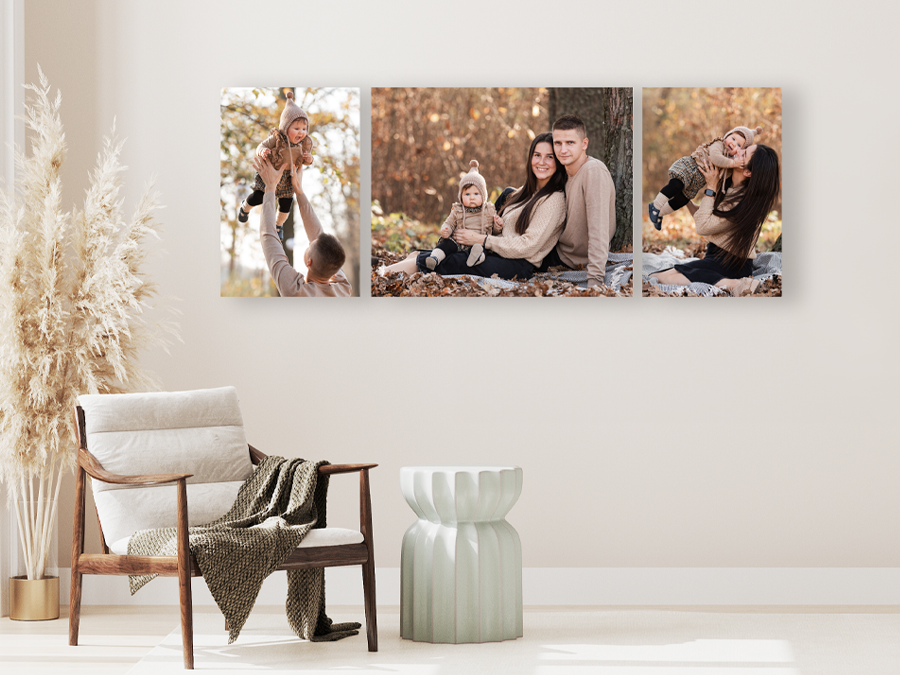 Family Metal Print Cluster.