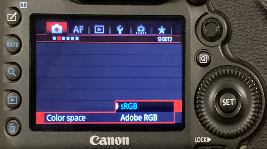 Canon Camera Color Settings